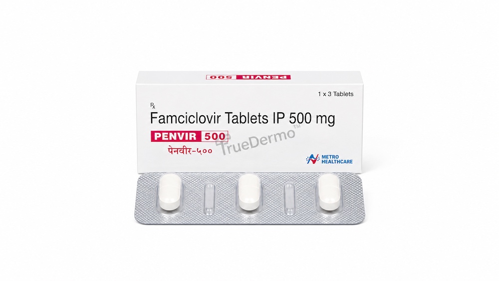 Famciclovir 500 mg tablet