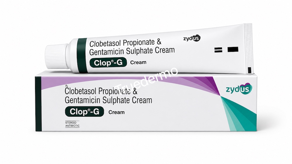 clobetasol propionate + gentamicin clop g cream